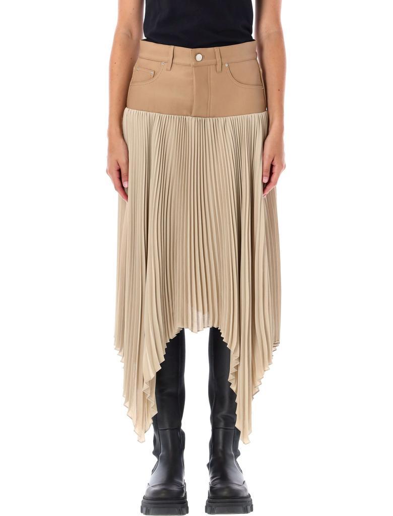 商品AMIRI|AMIRI Hybrid Pleated Skirt,价格¥12021,第1张图片