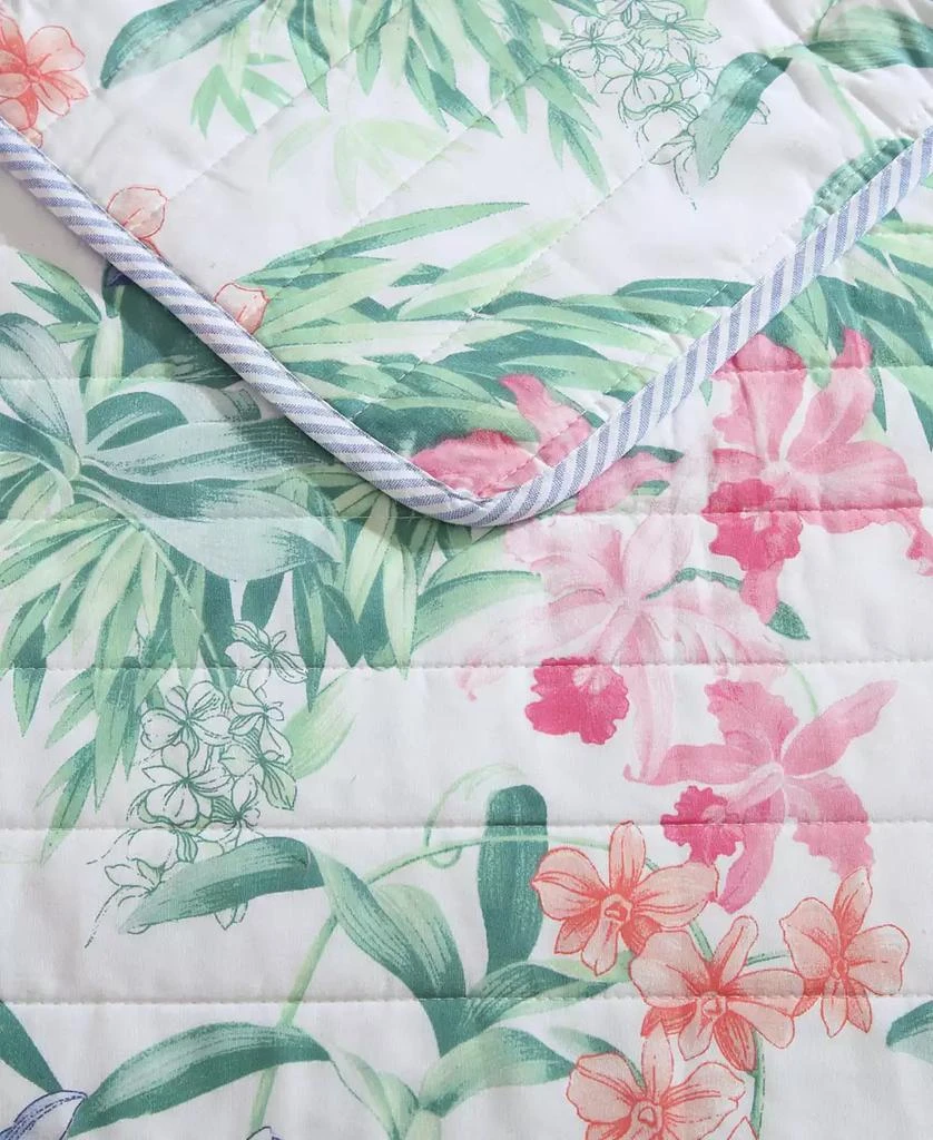 商品Tommy Bahama|Island Orchid Reversible 3 Piece Quilt Set,价格¥801,第4张图片详细描述