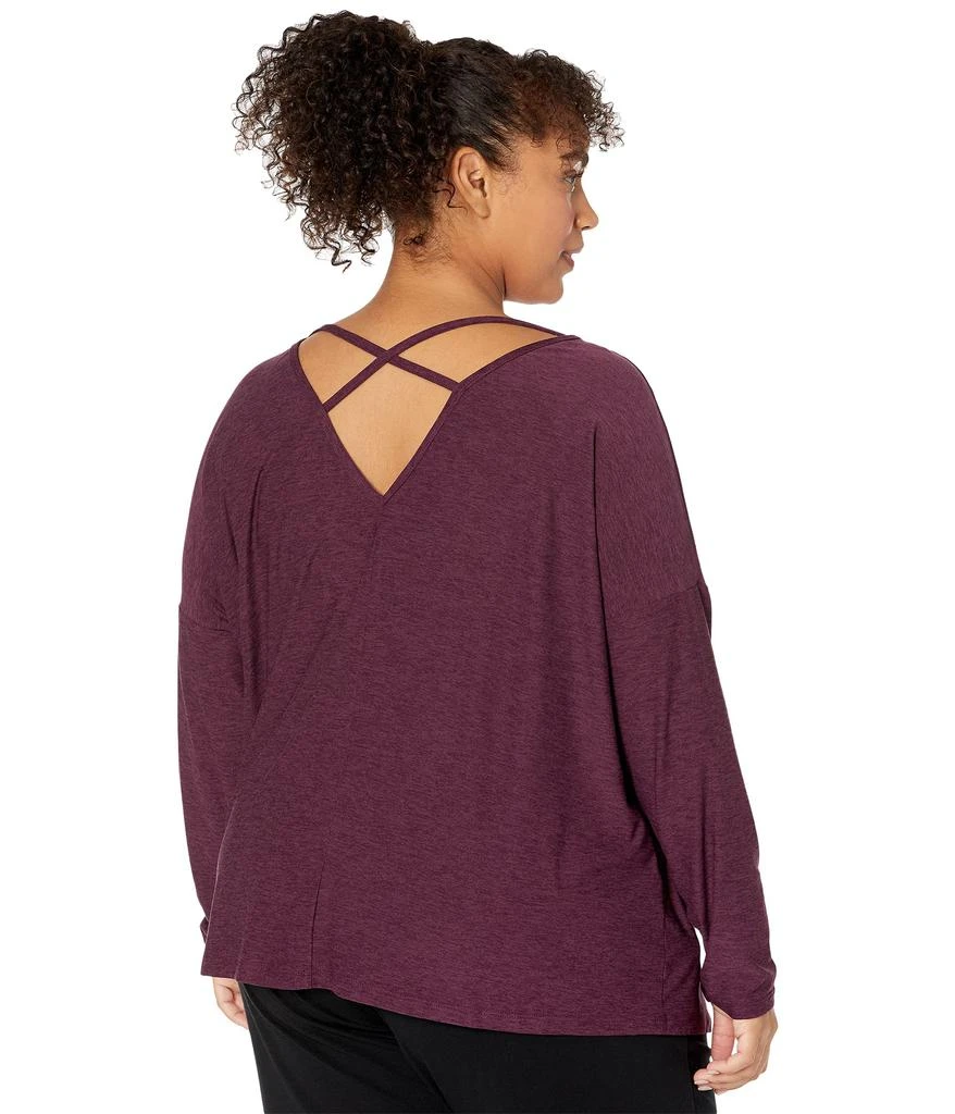 商品Beyond yoga|Featherweight Spacedye Weekend Traveler Plus Size Pullover,价格¥274,第2张图片详细描述