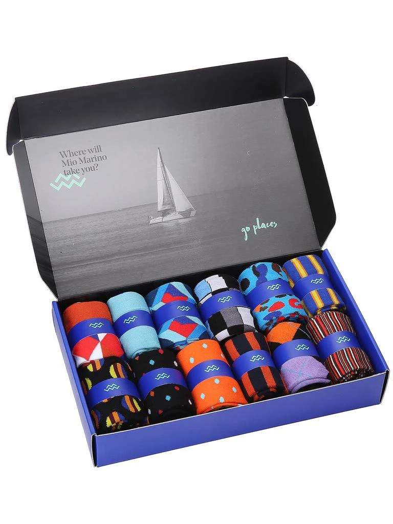 商品Mio Marino|Crew Cut Dress Socks - Assorted Designs,价格¥303,第2张图片详细描述