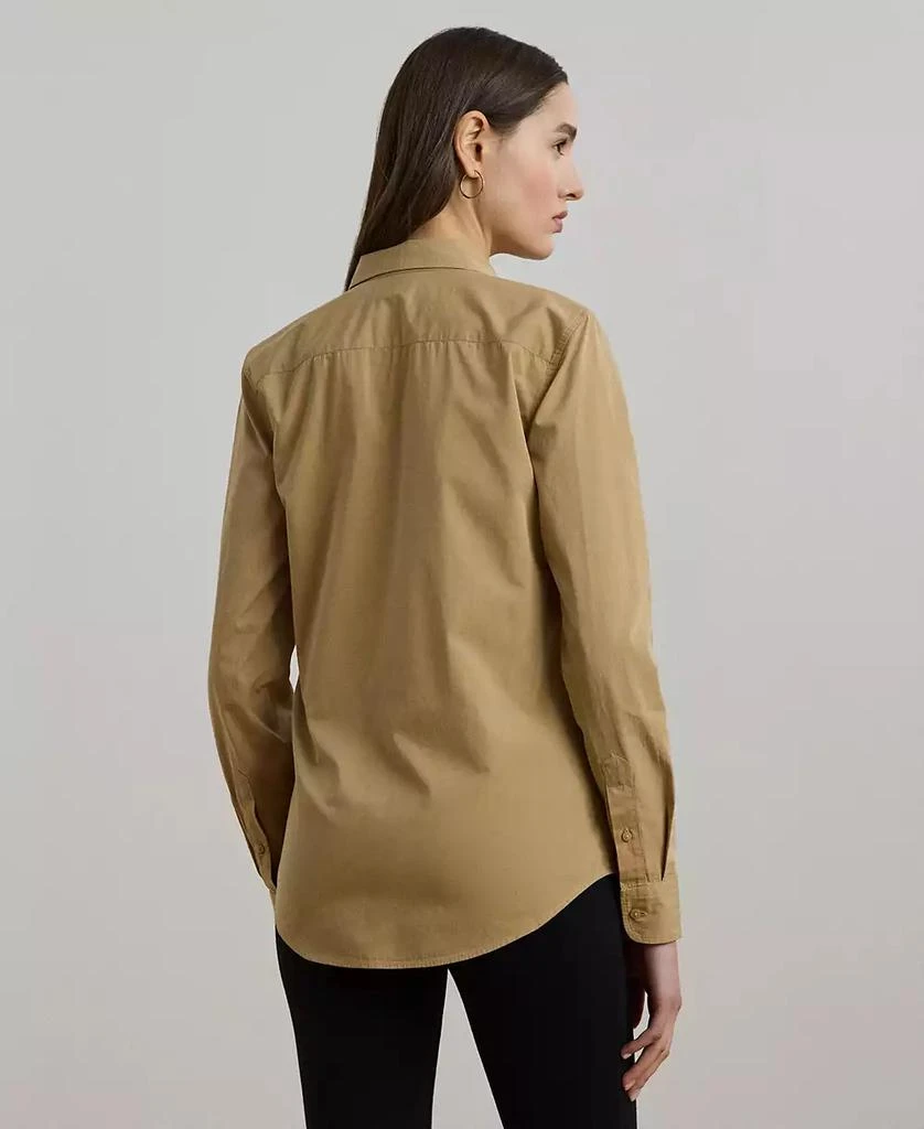 商品Ralph Lauren|Women's Featherweight Cotton Shirt,价格¥927,第2张图片详细描述