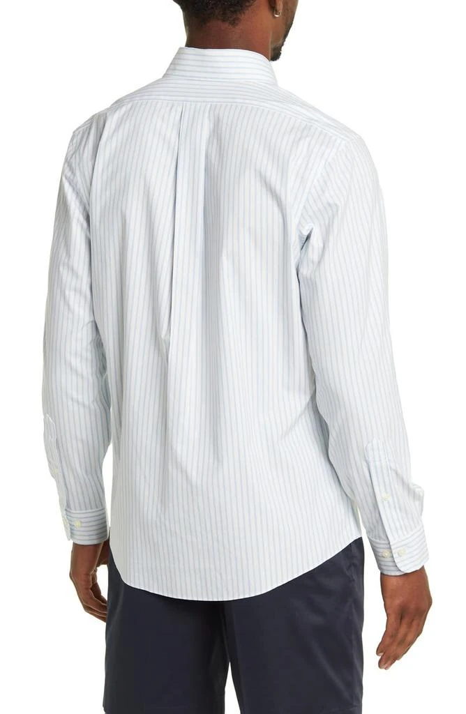 商品Brooks Brothers|Broadcloth Stripe Print Long Sleeve Regent Fit Shirt,价格¥451,第2张图片详细描述