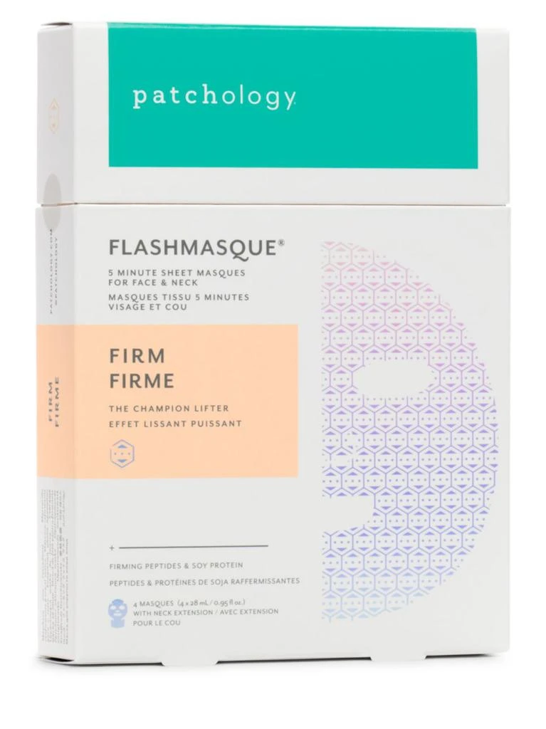 商品Patchology|4-Pack Flashmasque Firm,价格¥225,第3张图片详细描述