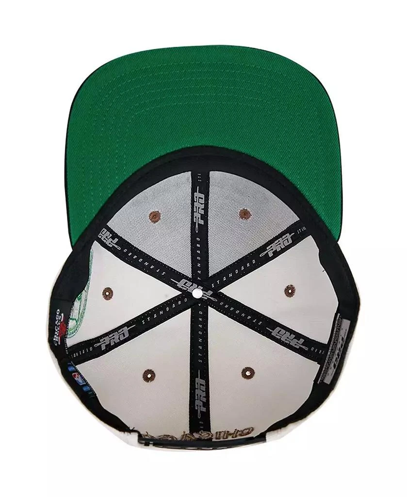商品Pro Standard|Men's Cream, Black Chicago Bulls Album Cover Snapback Hat,价格¥299,第4张图片详细描述