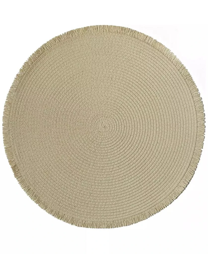 商品Benson Mills|Fringed Round Placemat, Set of 4,价格¥99,第5张图片详细描述