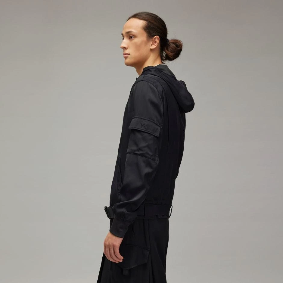 商品Adidas|Y-3 Rayon Twill Hooded Top,价格¥4141,第2张图片详细描述