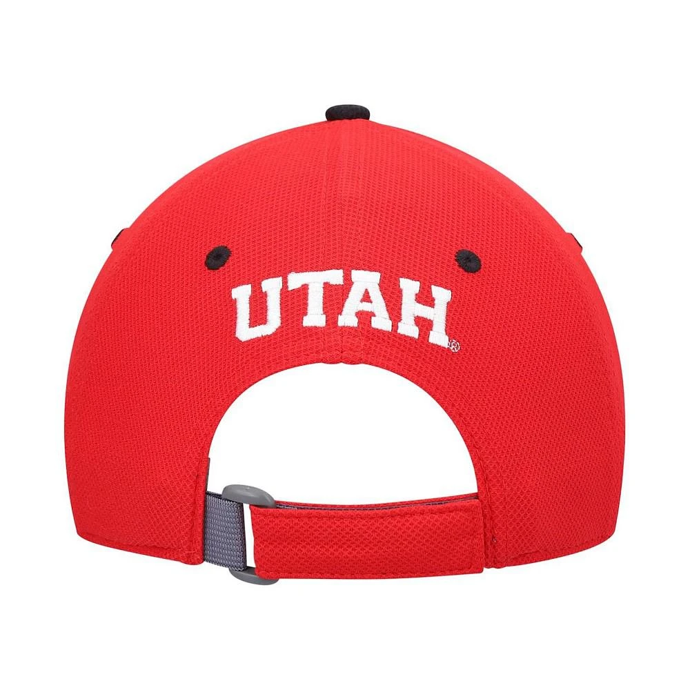 商品Under Armour|Men's Red Utah Utes Iso-Chill Blitzing Accent Adjustable Hat,价格¥297,第4张图片详细描述
