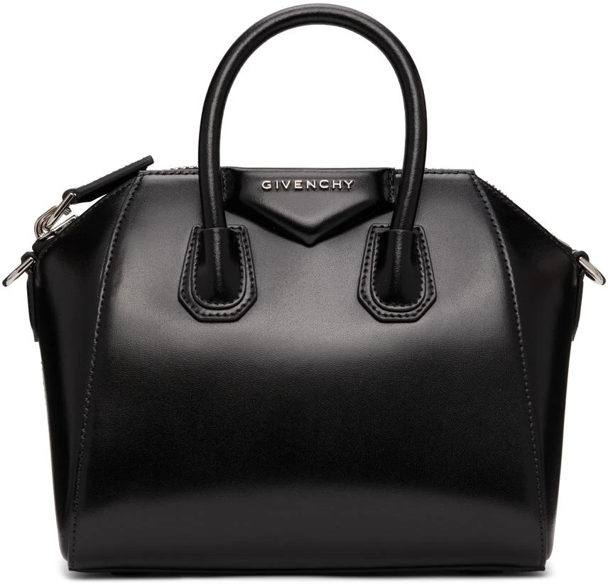 商品Givenchy|黑色迷你 Antigona 手提包,价格¥17189,第1张图片