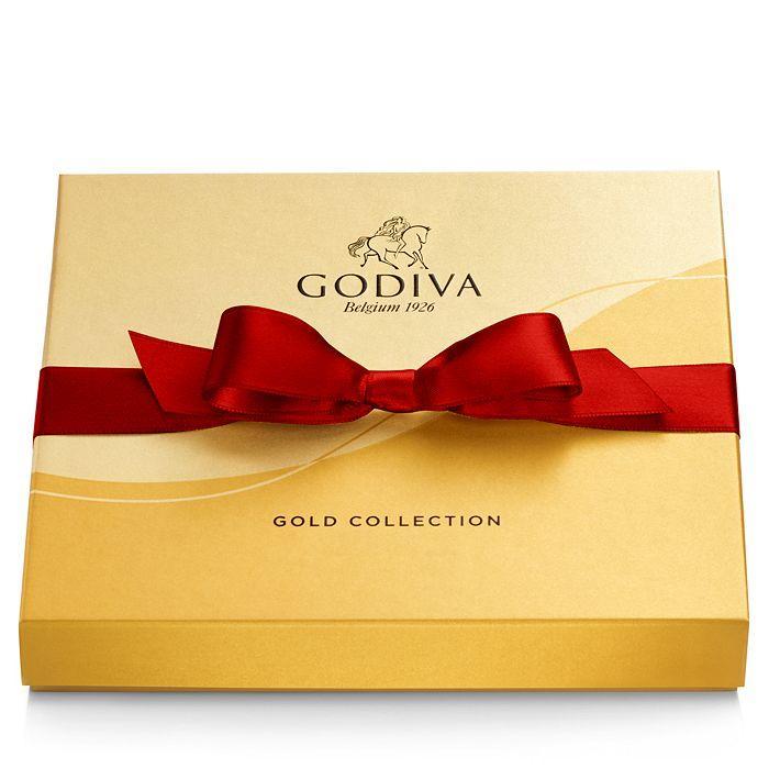 Red Ribbon Gold Gift Box Collection商品第2张图片规格展示