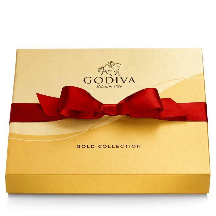 商品Godiva|Red Ribbon Gold Gift Box, 36 Piece,价格¥440,第2张图片详细描述
