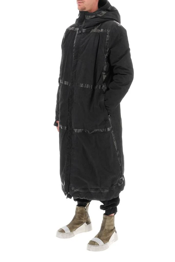 商品11 by Boris Bidjan Saberi|Boris bidjan saberi resin-dyed cotton reversible parka,��价格¥16798,第4张图片详细描述