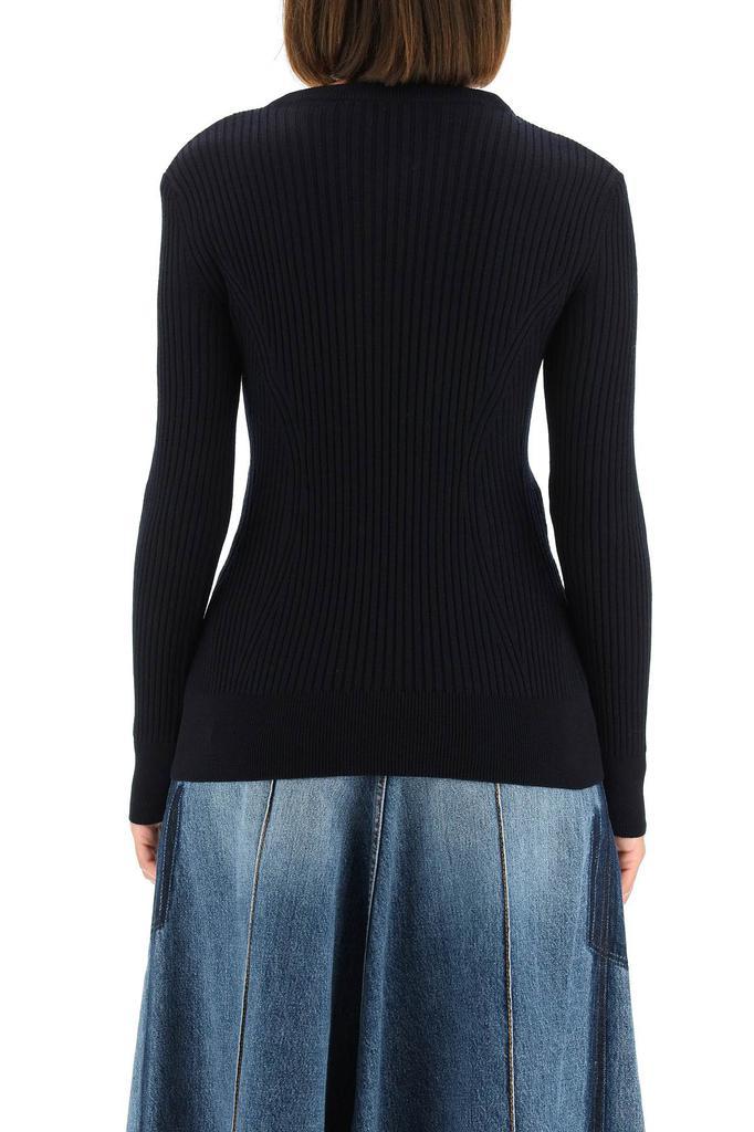 商品Alexander McQueen|Alexander mcqueen wool sweater with zip,价格¥3457,第5张图片详细描述
