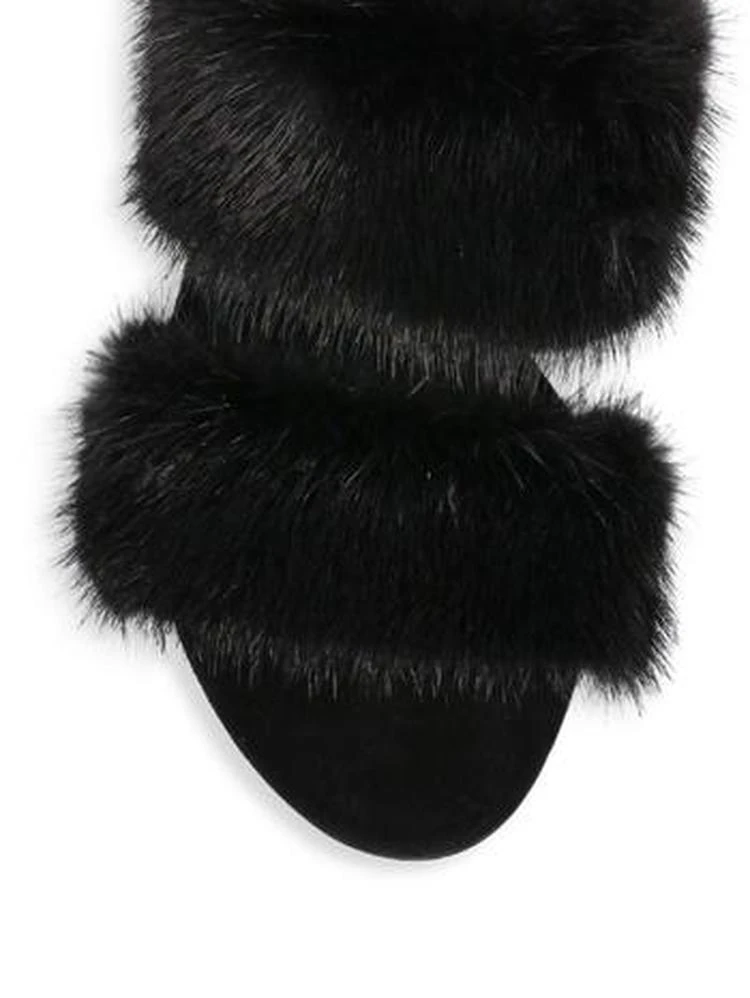 商品Salvatore Ferragamo|Salvatore Ferragamo - Belluno Mink Fur Mules,价格¥4244,第3张图片详细描述