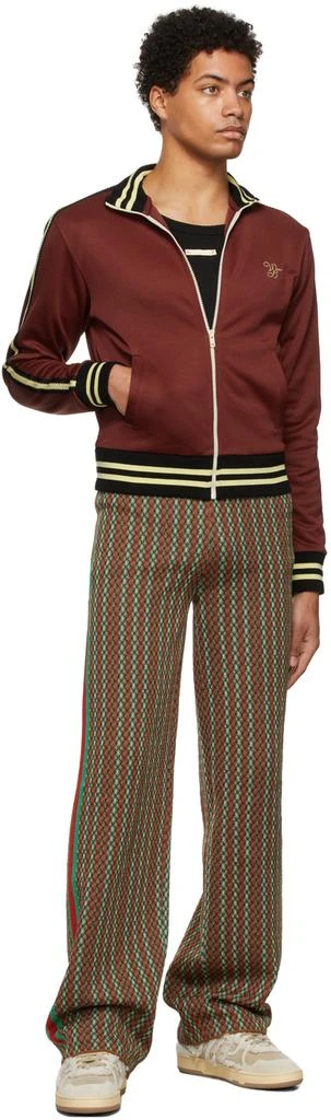 商品WALES BONNER|Burgundy Studio Track Jacket,价格¥1290,第4张图片详细描述
