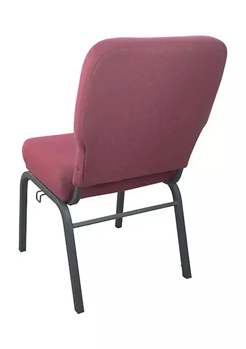 商品Flash Furniture|Furniture Flash Furniture Advantage Signature Elite Maroon Church Chair   20 In. Wide,价格¥1420,第3张图片详细描述
