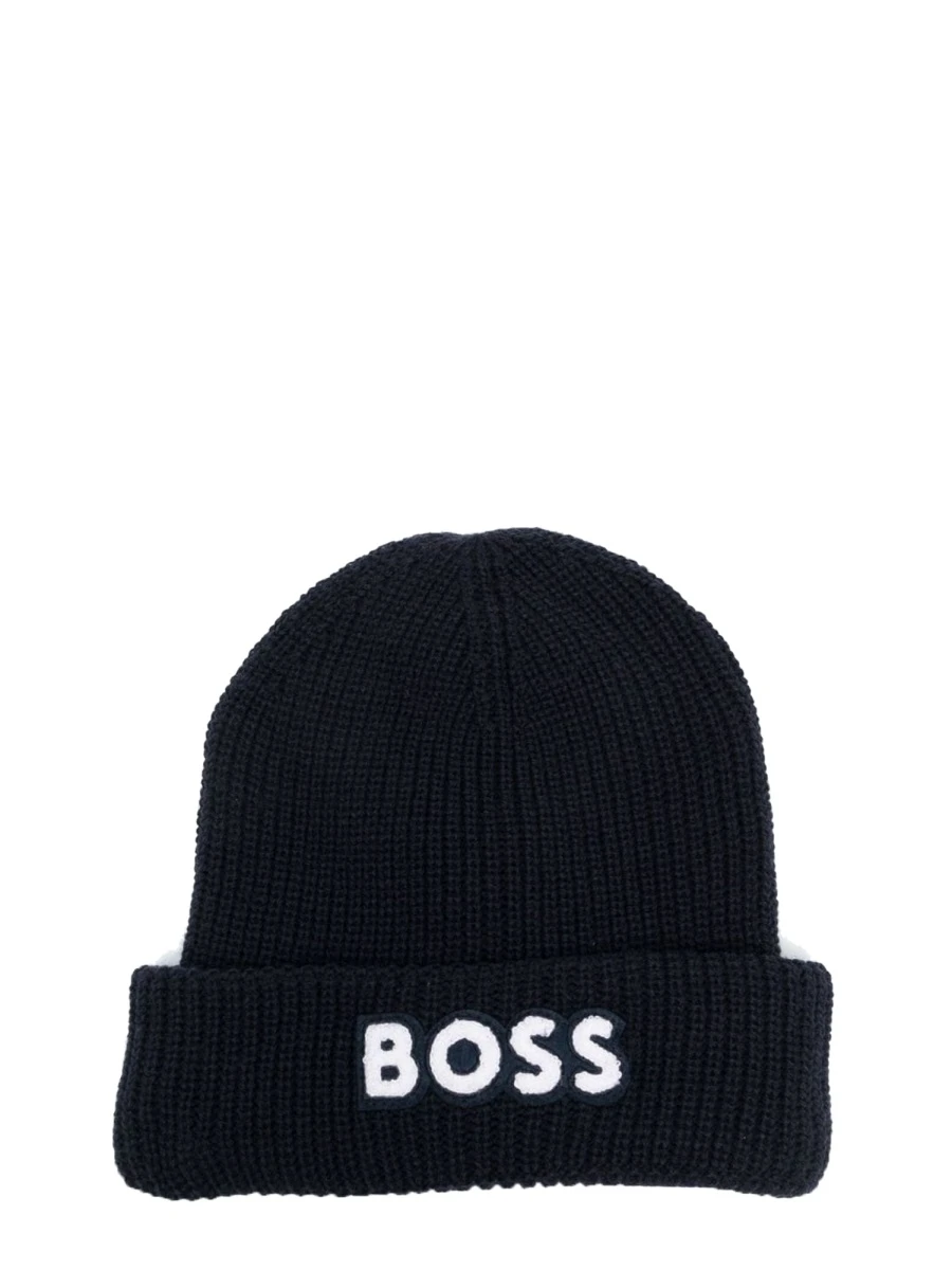 商品Hugo Boss|Hugo Boss 男童帽子 J21284K849 蓝色,价格¥629,第1张图片