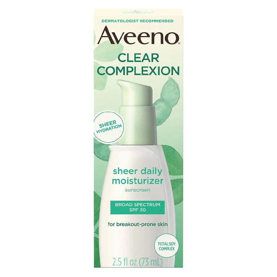 商品Aveeno|Clear Complexion Moisturizer With SPF 30 Sunscreen,价格¥155,第1张图片