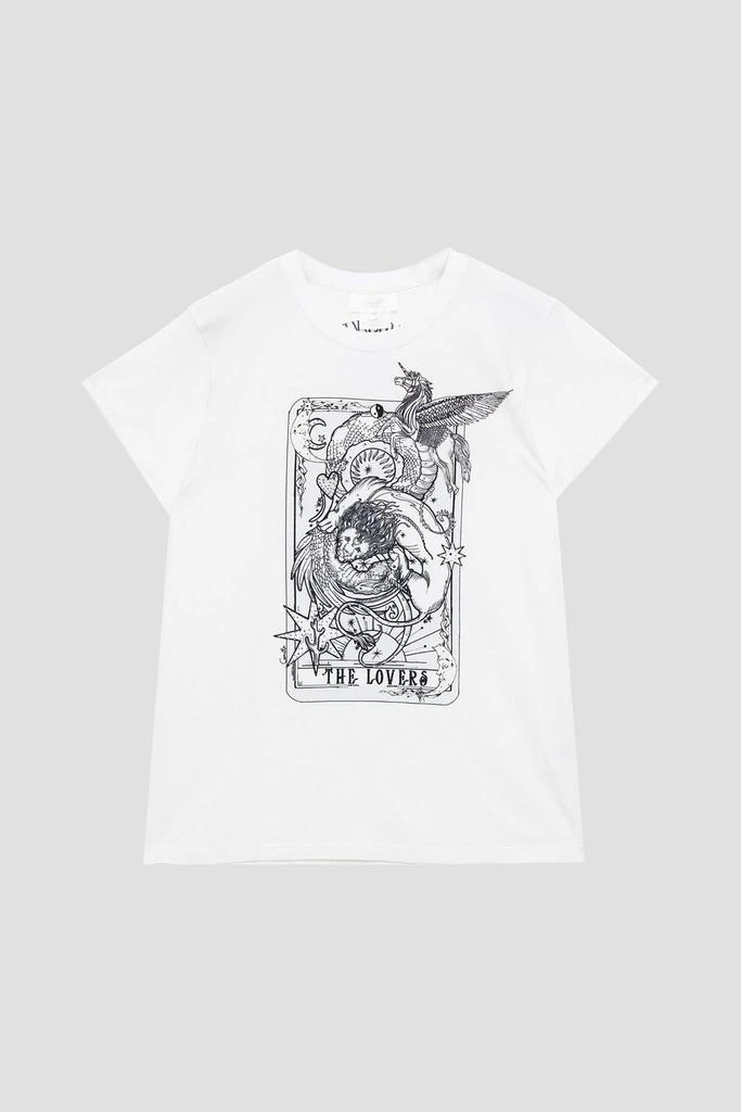 商品Camilla|Crystal-embellished printed Pima cotton-blend T-shirt,价格¥335,第1张图片