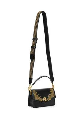 商品Ralph Lauren|Ralph Lauren Bullion Leather Small Tayler Crossbody Bag,价格¥1839,第5张图片详细描述