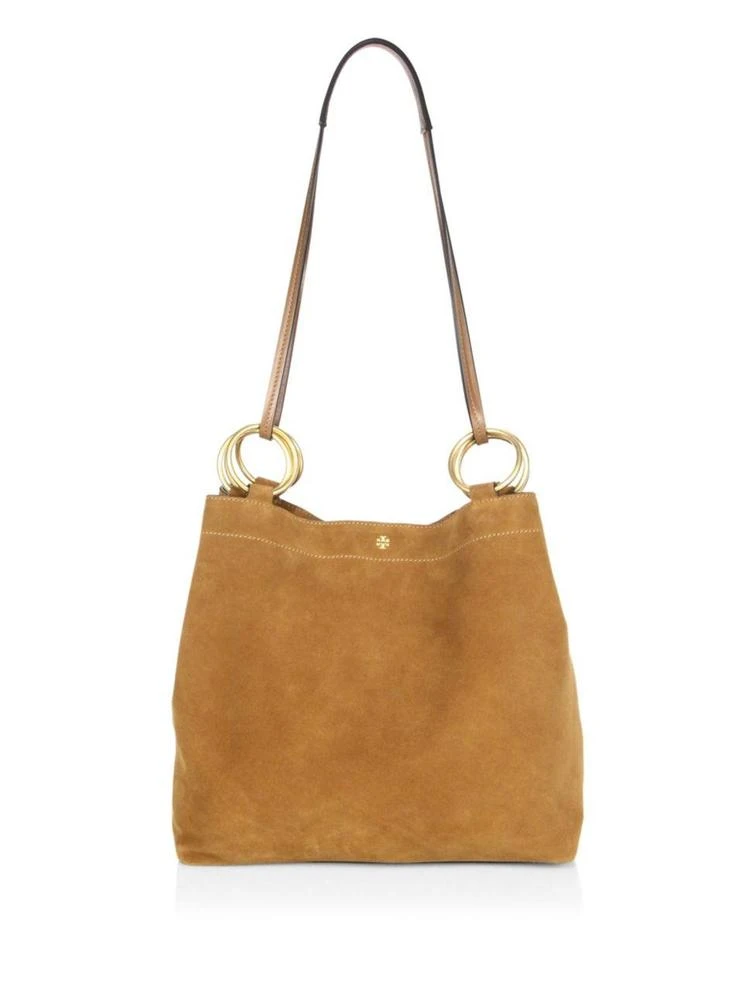 商品Tory Burch|Farrah Suede Shoulder Bag,价格¥2929,第1张图片