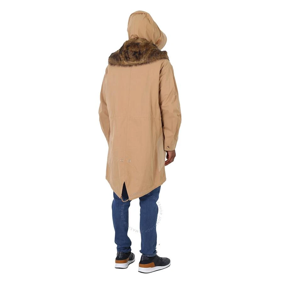 商品Burberry|Cotton-twill Blend Parka Coat With Detachable Hood,价格¥3651,第3张图片详细描述