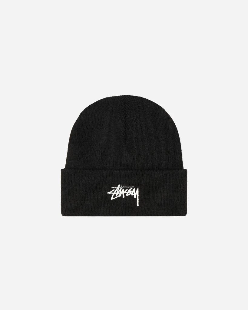 商品STUSSY|Stock Cuff Beanie Black,价格¥358,第2张图片详细描述