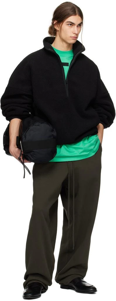 商品Essentials|Black Mock Neck Sweatshirt,价格¥1586,第4张图片详细描述
