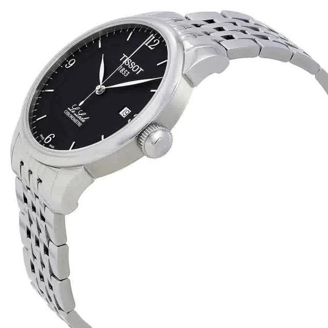 商品Tissot|Tissot Le Locle Chronometre Automatic Black Dial Men's Watch T006.408.11.057.00,价格¥3022,第4张图片详细描述