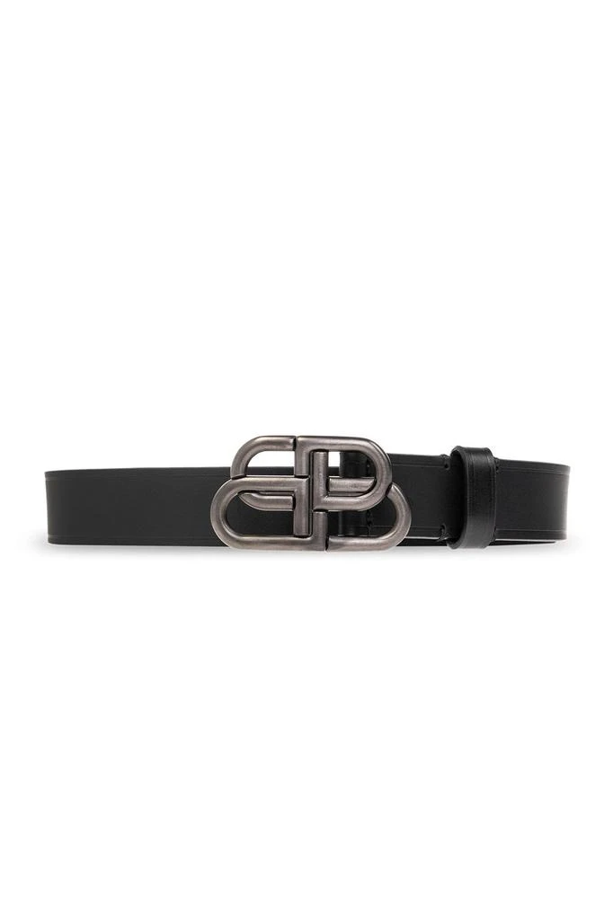 商品Balenciaga|Balenciaga BB Buckle Belt,价格¥1946,第1张图片