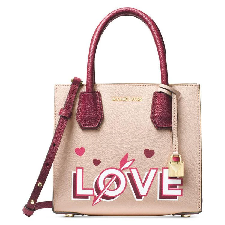 商品Michael Kors|Mercer 中号皮质手提包,价格¥1102,第1张图片