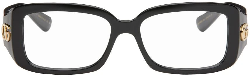 商品Gucci|Black Rectangular Glasses,价格¥2862,第1张图片