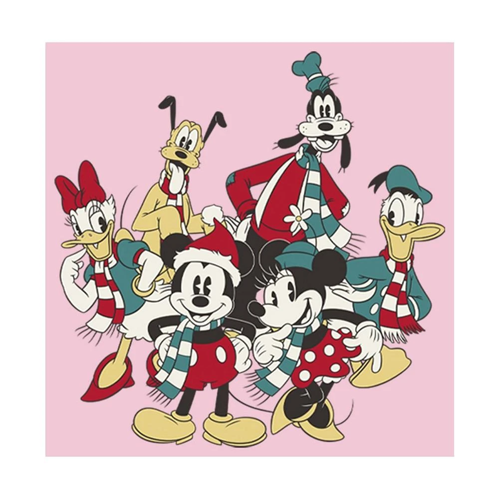 商品Disney|Girl's Mickey & Friends The Gangs Together For Holiday  Child T-Shirt,价格¥202,第2张图片详细描述