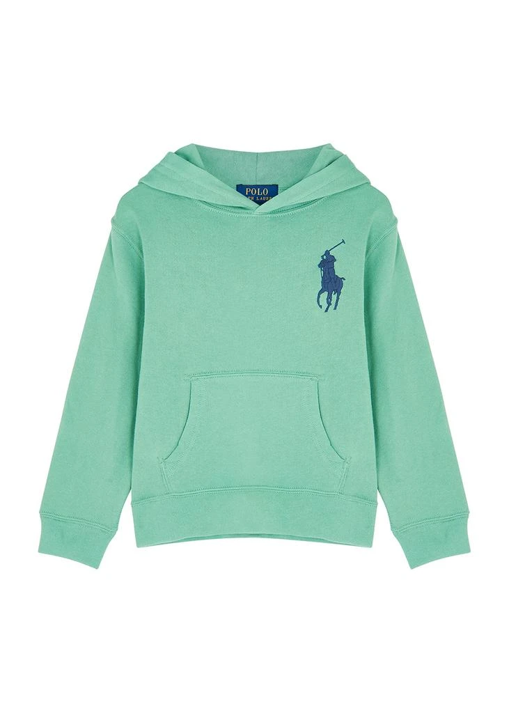 商品Ralph Lauren|KIDS Green hooded cotton sweatshirt (1.5-6 years),价格¥291,第1张图片