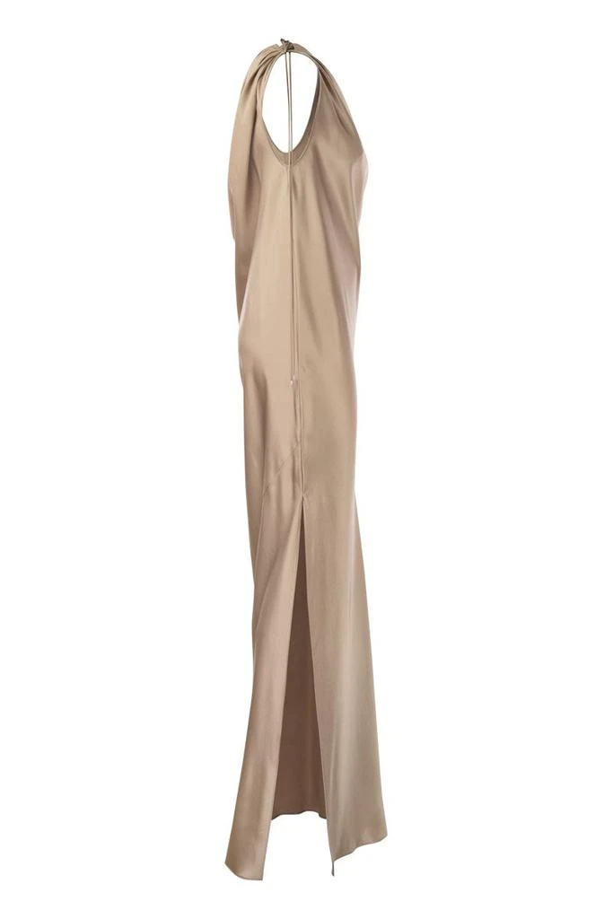 商品Max Mara|OPERA - SILK SATIN ONE-SHOULDER DRESS,价格¥6883,第3张图片详细描述
