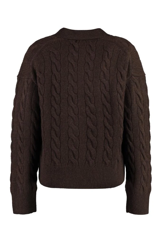 商品Ralph Lauren|Polo Ralph Lauren V-Neck Cable-Knit Jumper,价格¥1943,第2张图片详细描述