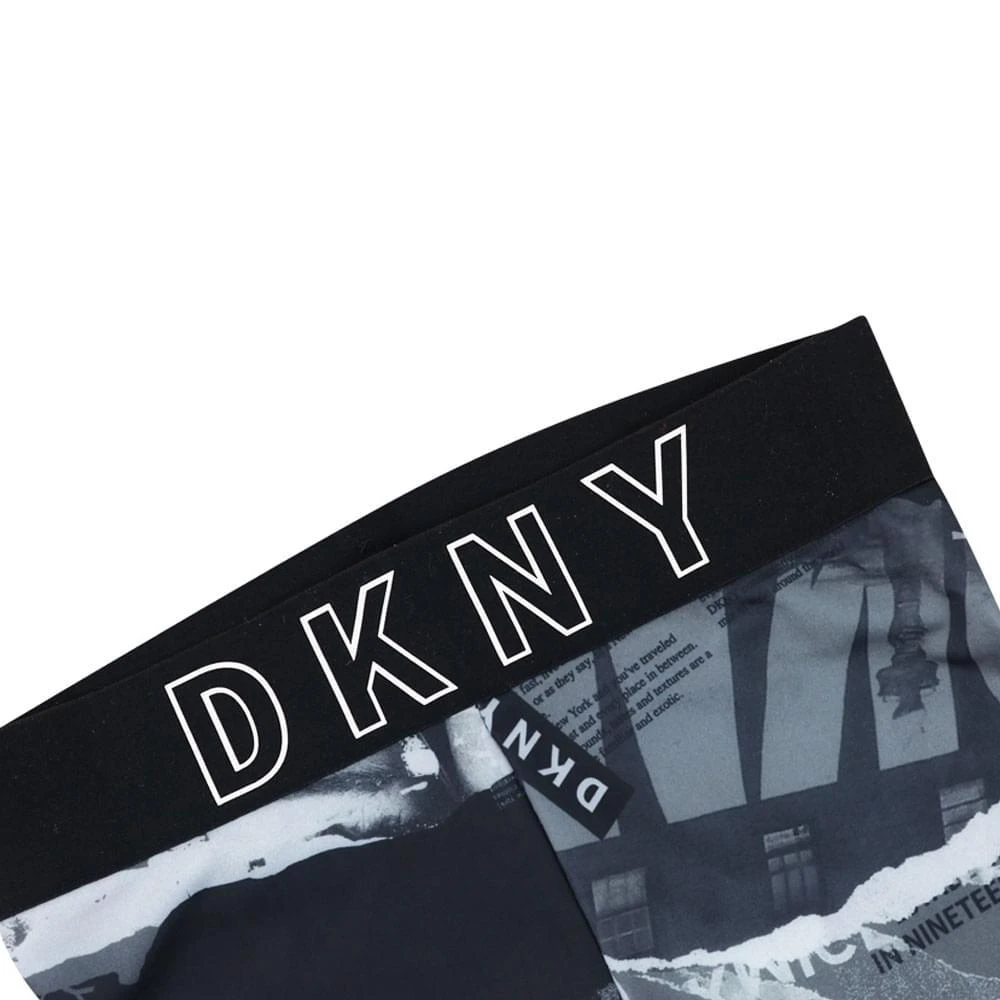 商品DKNY|Black & White New York Print Leggings,价格¥205,第2张图片详细描述