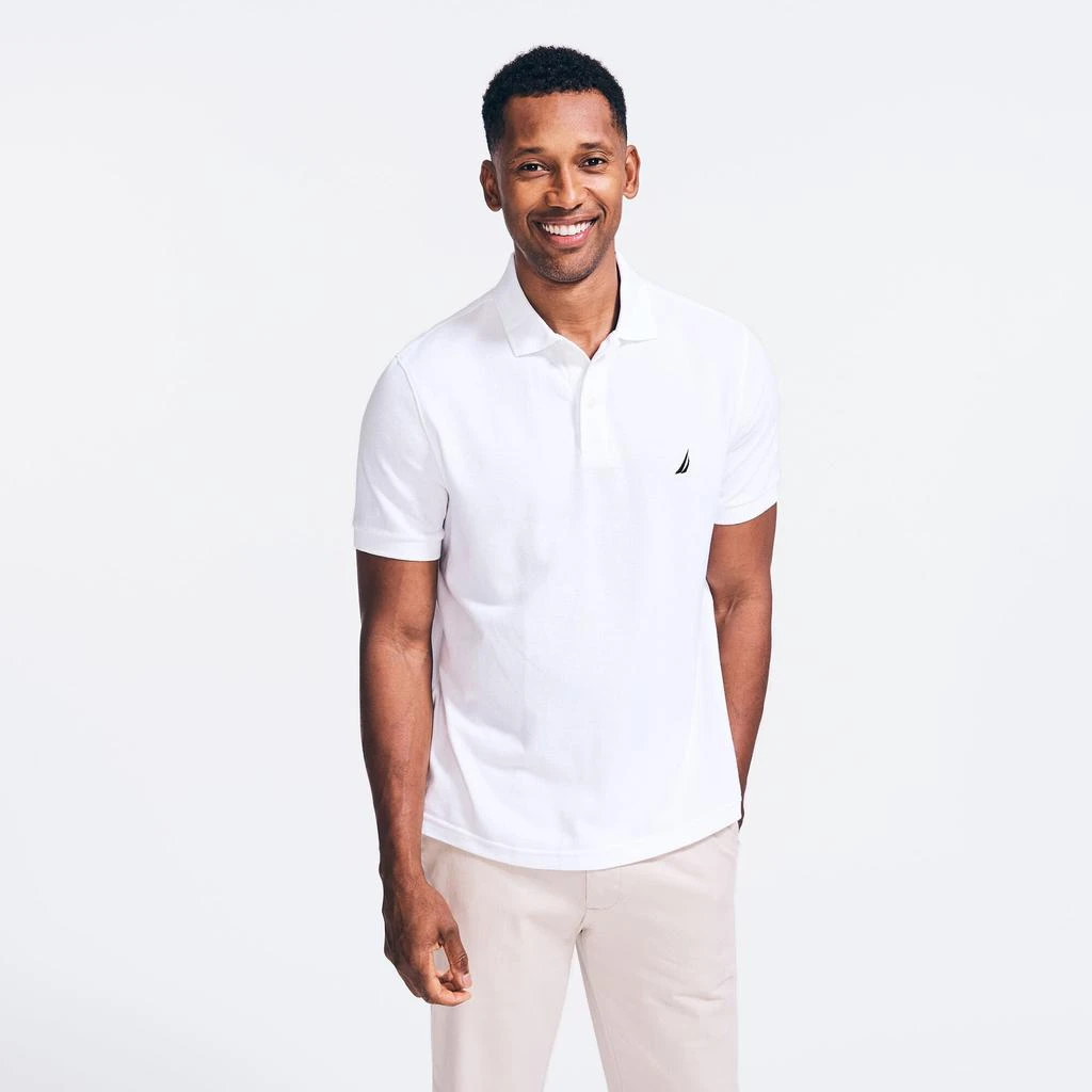 商品Nautica|Mens Classic Fit Deck Polo,价格¥124,第4张图片详细描述