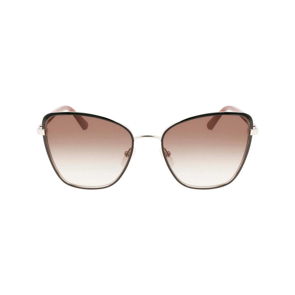 商品Calvin Klein|Calvin Klein  CK 21130S 002 Womens Cat-Eye Sunglasses,价格¥606,第1张图片