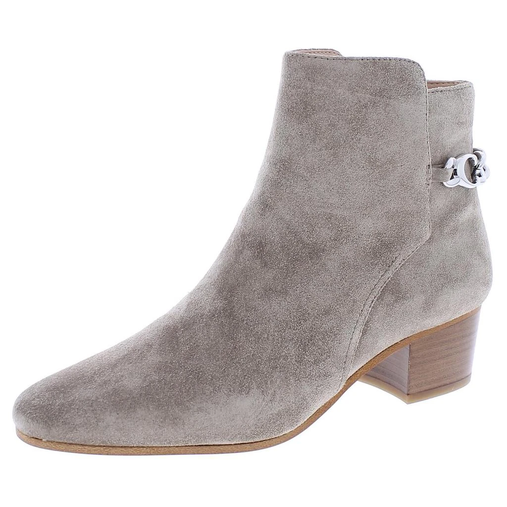 商品Coach|Coach Womens Carissa Suede Round Toe Ankle Boots,价格¥650,第2张图片详细描述