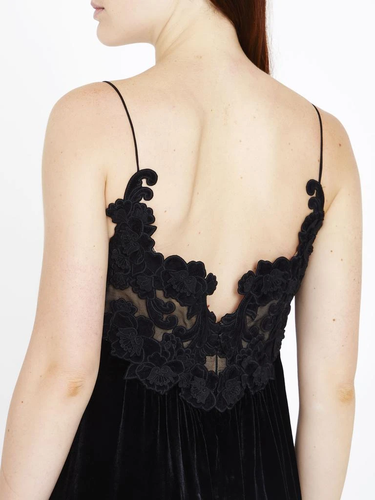 商品Zimmermann|Sensory Velvet slip dress,价格¥6497,第5张图片详细描述