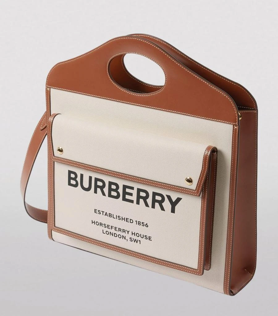 商品Burberry|Medium Horseferry Pocket Top-Handle Bag,价格¥13566,第4张图片详细描述