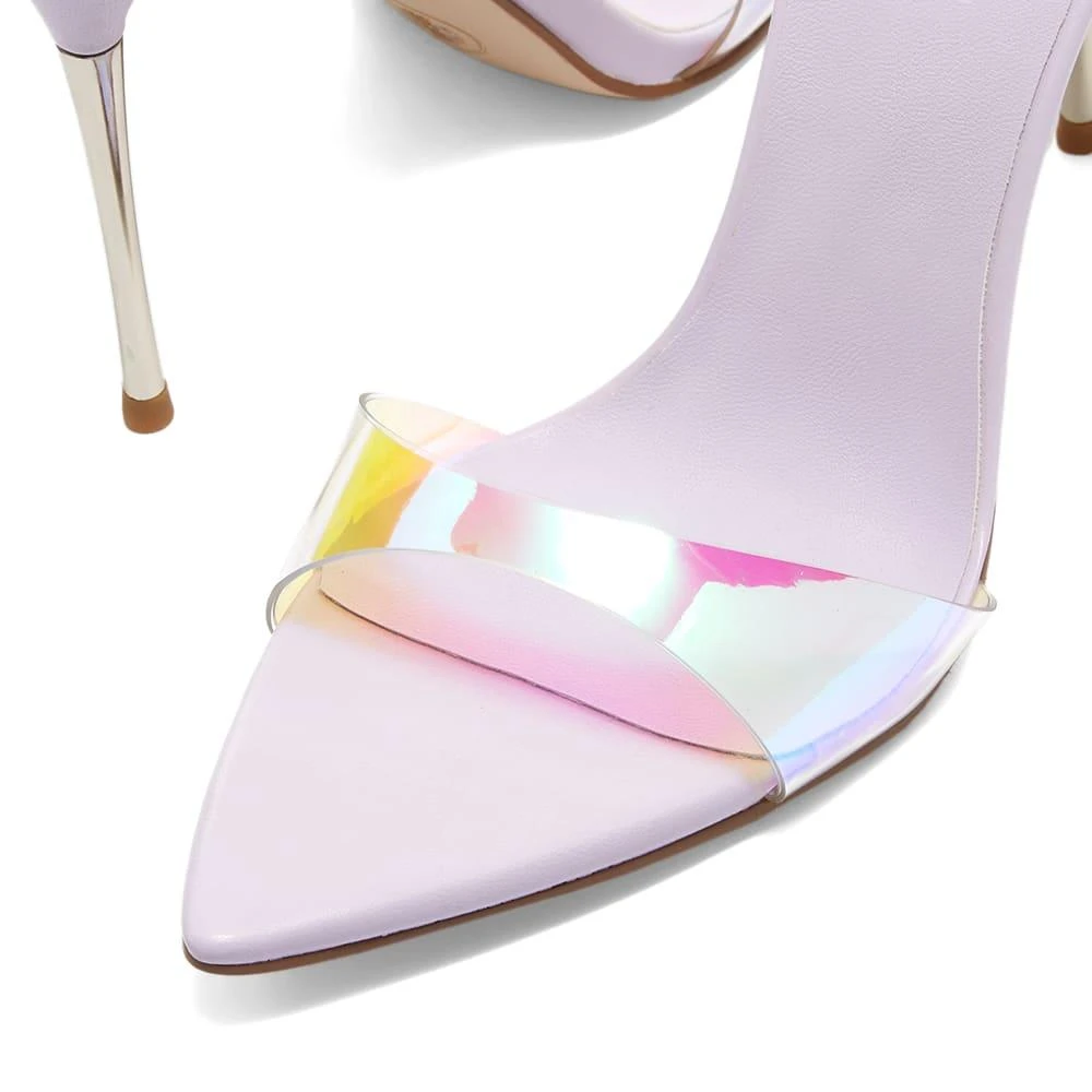 商品Femme LA|Femme LA Azucar Slip On Heel,价格¥840,第4张图片详细描述
