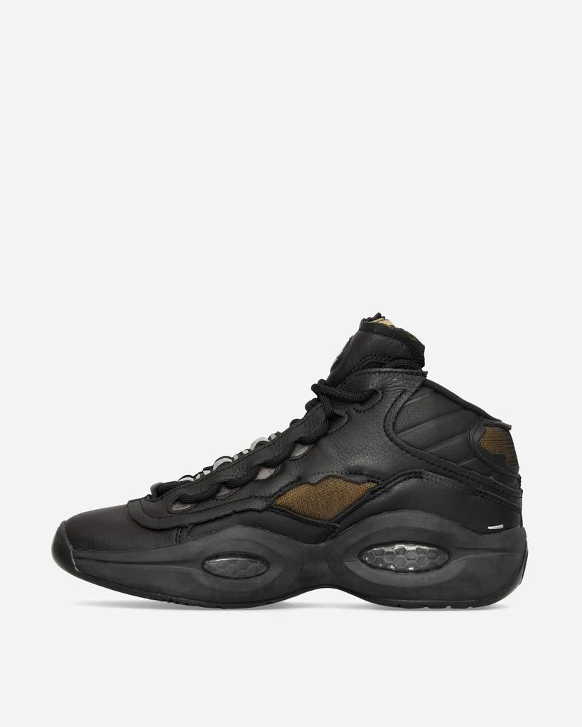 商品Reebok|Maison Margiela Question Mid Memory Of Basketball Sneakers Black,价格¥1509,第3张图片详细描述