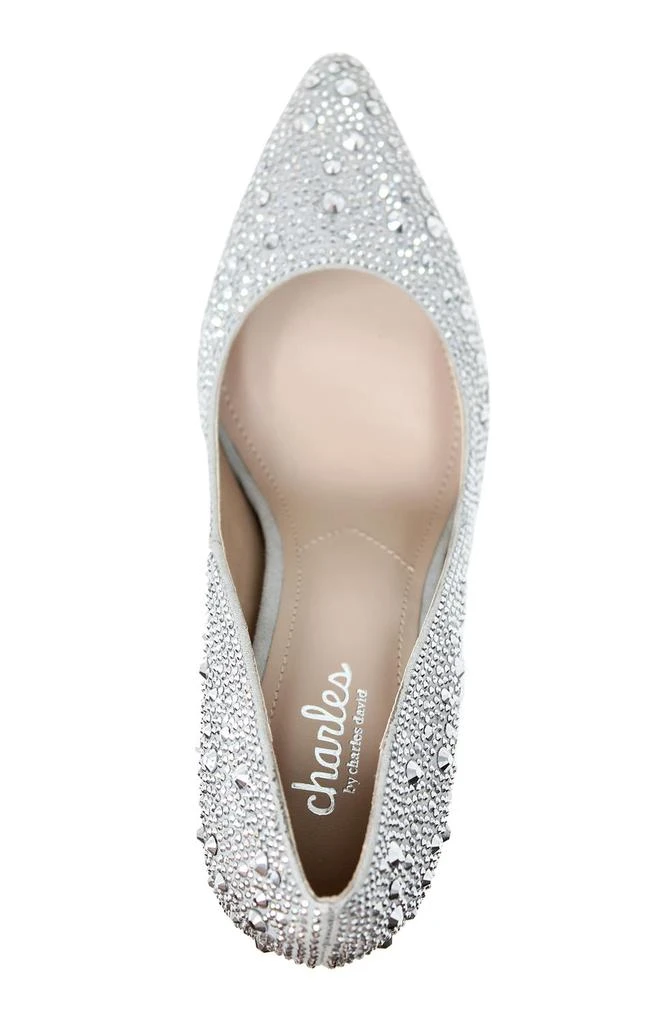 商品Charles David|Pact Rhinestone Crystal Pumps,价格¥153,第3张图片详细描述