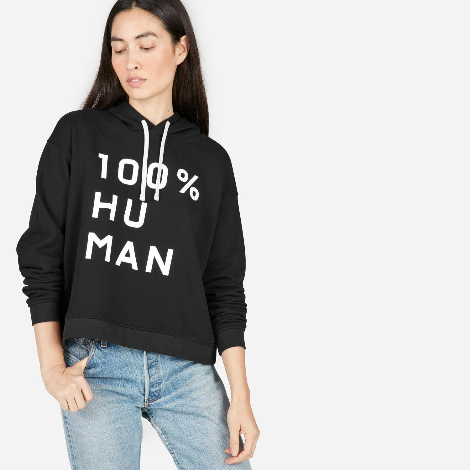 商品Everlane|The 100% Human French 字母卫衣,价格¥288,第1张图片