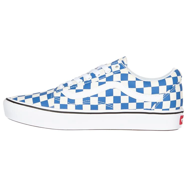 商品Vans|蓝棋盘格Vans Comfycush Old Skool - Men's,价格¥373,第2张图片详细描述