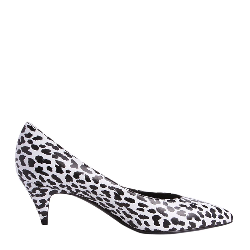 YSL 圣罗兰 女士动物纹中跟鞋 351847-CLY00-9074 商品