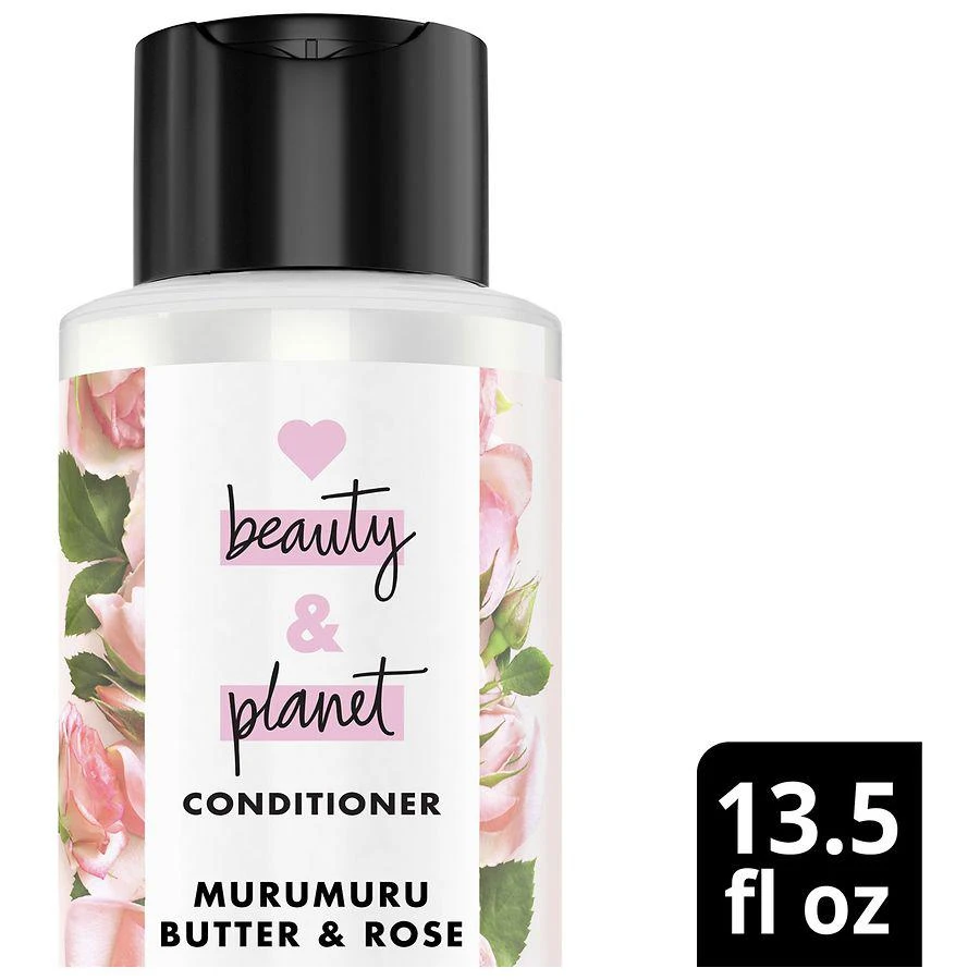 商品Love Beauty & Planet|Vegan Collagen Moisture Conditioner Murumuru Butter & Rose,价格¥83,第3张图片详细描述