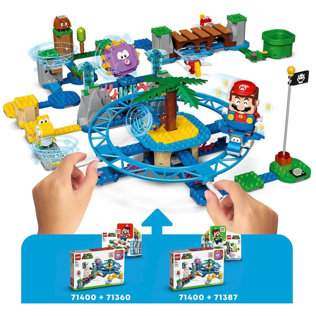 商品The Hut|LEGO Super Mario Big Urchin Beach Ride Expansion Set (71400),价格¥536,第5张图片详细描述