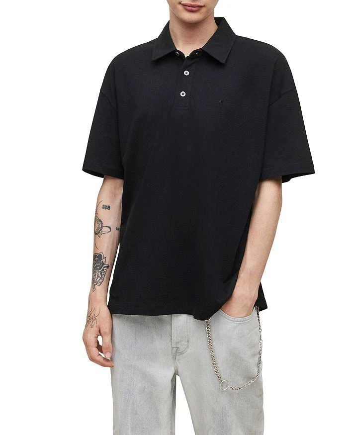 商品ALL SAINTS|Lex Short Sleeve Polo,价格¥575,第1张图片